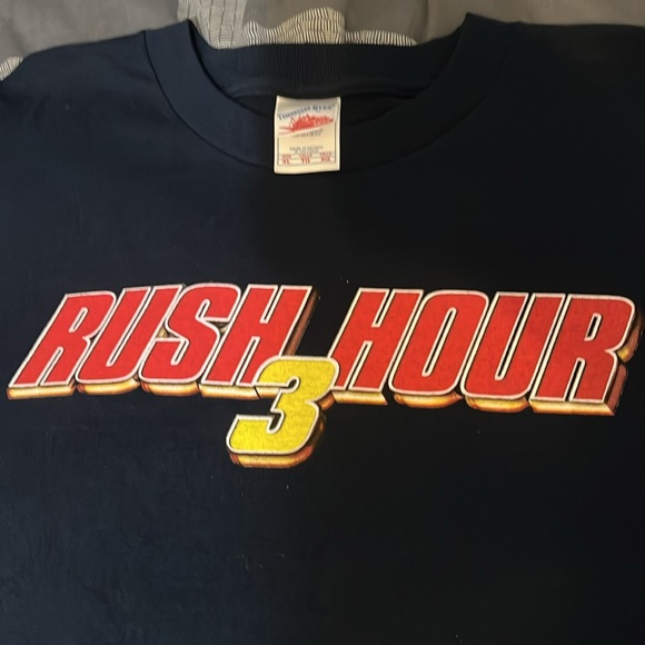 Rush Hour 3 XL T-Shirt Official NEW from movie rel vintage retro Jackie Chan - Picture 2 of 11